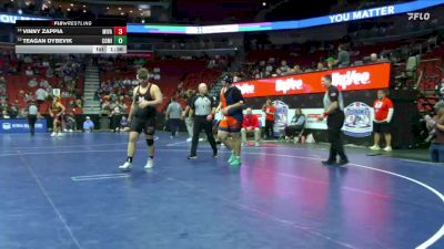 1A-285 lbs Cons. Round 3 - Vinny Zappia, Missouri Valley vs Teagan Dybevik, Colfax-Mingo