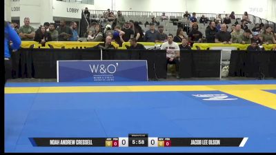 Jacob Lee Olson vs Noah Andrew Cressell 2025 World IBJJF Jiu-Jitsu No-Gi Championship