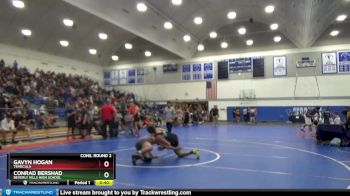 145 lbs Cons. Round 2 - Gavyn Hogan, Temecula vs Conrad Bershad, Beverly Hills High School