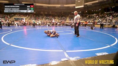 73 lbs Consi Of 32 #2 - Julian Ruvalcaba, Garden City Wrestling Club vs Bentley Hughart, RAW Wrestling Club