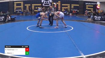 160 lbs Prelims - Andrew Kalamasz, Freedom Area vs Luke Moore, Chestnut Ridge