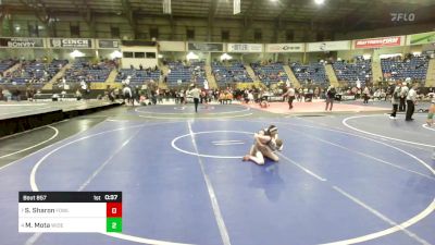 75 lbs Consolation - Stockton Sharon, Fowler vs Manuel Mota, Widefield Wrestling Club