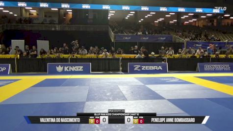 Penelope Anne Bombassaro vs Valentina Do Nascimento 2026 Pan Kids Jiu-Jitsu IBJJF Championship