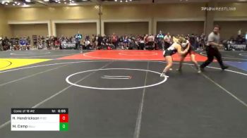 Match - Hannah Hendrickson, Phoenix Masters vs Madison Camp, AAJJ Wrestling