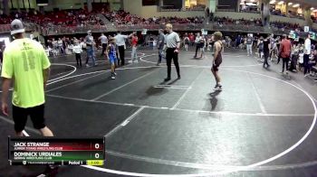 95 lbs Champ. Round 1 - Jack Strange, Junior Titans Wrestling Club vs Dominick Urdiales, Gering Wrestling Club