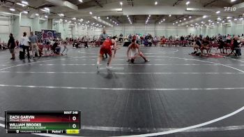 165 lbs Semifinal - William Brooks, Scanlan Wrestling Academy vs Zach Garvin, Stellar Trained