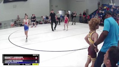 78 lbs Round 3 (6 Team) - Rylan Ruckman, Nebraska Blue Boys vs Gage Wangen, Minnesota Storm Red Boys