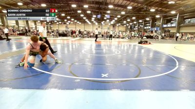 132 lbs Rr Rnd 2 - Dominic Cordero, Team 922 - HSB vs Gavin Austin, Freakztyle Teal - HSB