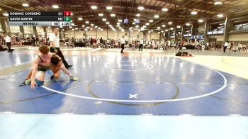 132 lbs Rr Rnd 2 - Dominic Cordero, Team 922 - HSB vs Gavin Austin, Freakztyle Teal - HSB