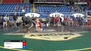 88 lbs Rnd Of 32 - Kolby Warren, Missouri vs Jesse Loges, Nebraska