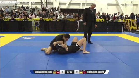 Frederico Augusto Alves Silva vs Jackson Nagai Hatchwell Junior 2024 World IBJJF Jiu-Jitsu No-Gi Championship