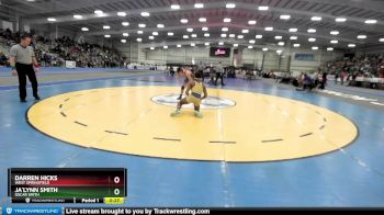 120 lbs Cons. Semi - Darren Hicks, West Springfield vs Ja`lynn Smith, Oscar Smith