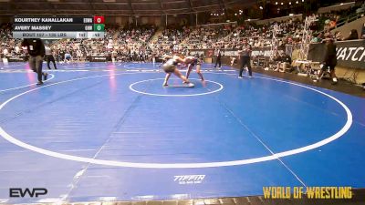 135 lbs Consi Of 8 #1 - Kourtney Kanallakan, Edwardsville Wrestling Club vs Avery Massey, Greater Heights Wrestling