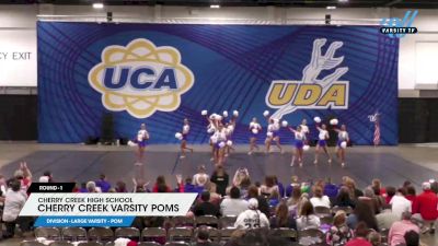 Cherry Creek High School - Cherry Creek Varsity Poms [2024 Large Varsity - Pom 1] 2024 UCA/UDA Mile High Regional