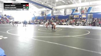 115 lbs Cons. Round 2 - Myrta Sanchez, Derby vs Xitlaly Meraz, Wichita North