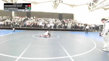 116 lbs Semifinal - Princessstorm Woody, Trenton Youth Wrestling vs Ava Gamberdella, Branford