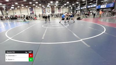 170 lbs Round Of 16 - Devin Downes, NY vs Cael Dunn, NC