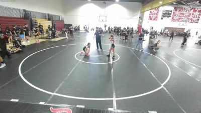 87-94 lbs Round 1 - Ava MacKenzie, Riverside Rascals vs Khali O`Neil, Team Thunder