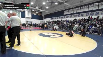 100 lbs Champ. Round 1 - Riley Rivera, Elsinore vs Audrey Matthews, Vista Murrieta