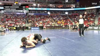 2A-215 lbs Cons. Semi - Parker Jordan, Oskaloosa vs Henry Christensen, North Polk