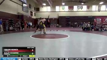 285 lbs 15th Place Match - Trevor Hedrick, Carlisle vs Bailey Schaefer, Fennimore