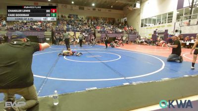 46 lbs Consi Of 8 #2 - Chandler Lewis, Salina Wrestling Club vs Case Goodman, Chandler Takedown Club
