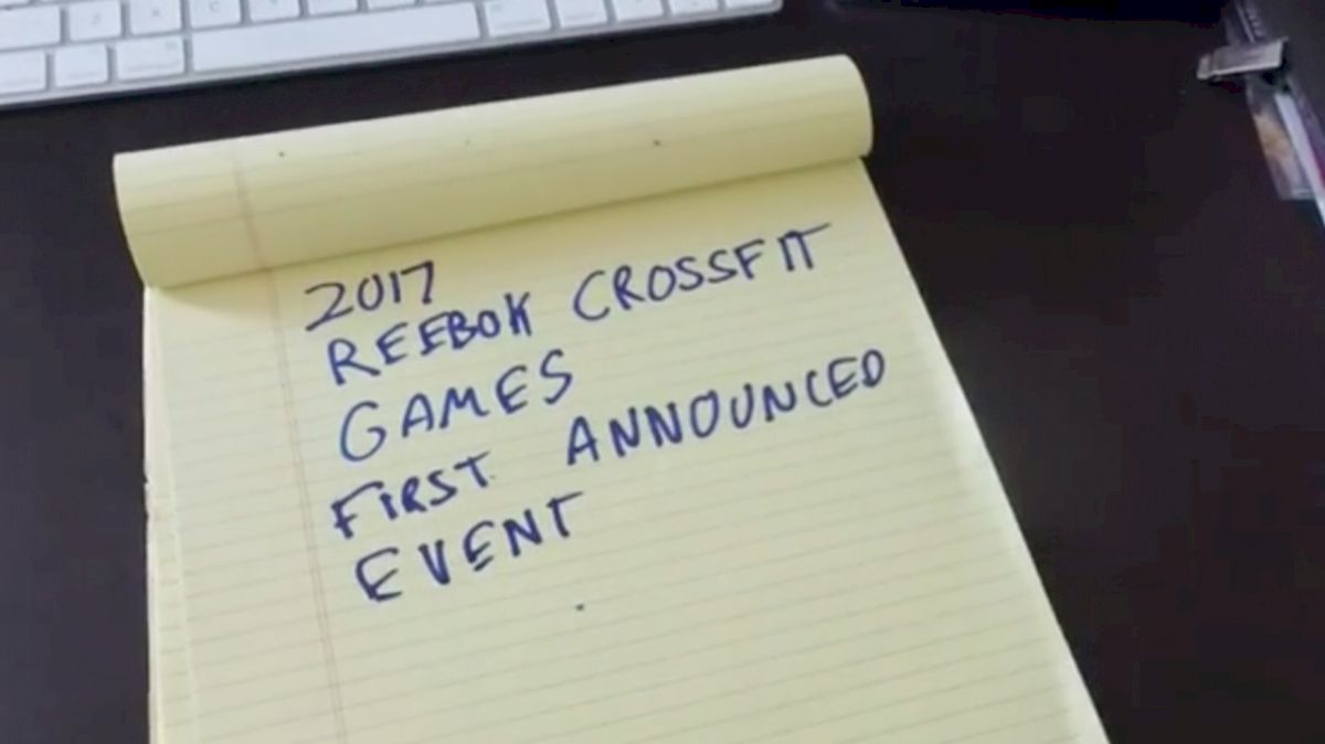Dave Castro Reveals First Announced Event Of The 2017 Reebok CrossFit Games