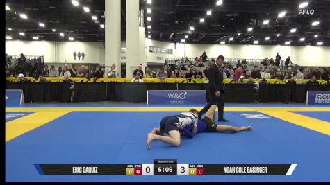 Noah Cole Basinger vs Eric Daquiz 2025 World IBJJF Jiu-Jitsu No-Gi Championship