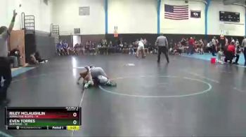 152 lbs Round 3 (10 Team) - Even Torres, Berthoud vs Riley McLaughlin, Burns/Pine Bluffs