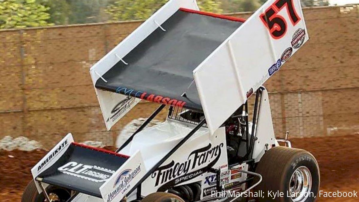 Kyle Larson Continues To Dominate 410 Sprints With His Sixth Straight Win