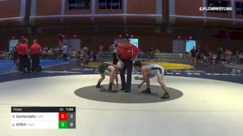 113 lbs Final - Vincent Santaniello, Shore Thing Surf vs Jakob Gilfoil, Team Nauman White