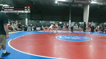 126 lbs 1st Place Match - Dennis Bruin, Grizzly Wrestling Club vs Holt Quincy, Raleigh Area Wolfpack