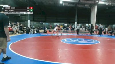 126 lbs 1st Place Match - Dennis Bruin, Grizzly Wrestling Club vs Holt Quincy, Raleigh Area Wolfpack