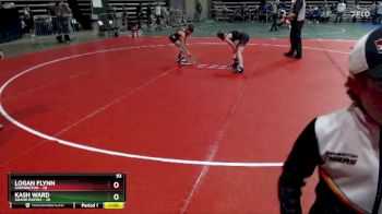 93 lbs Placement (4 Team) - Kash Ward, Grand Rapids vs Logan Flynn, Farmington