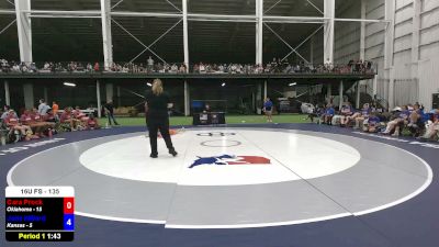 135 lbs Cara Prock, Oklahoma vs Jade Willard, Kansas