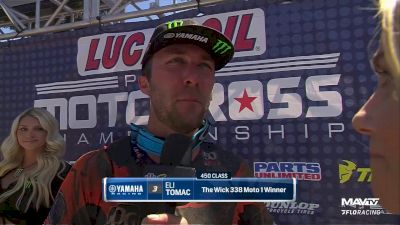 'One Of The Best Tracks To Go Through The Pack': Eli Tomac Talks About Winning 450 Moto 1