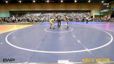 108 lbs Round Of 64 - Karver Peasley, Omak Wrecking Crew Wrestling vs Archie Mendez, Nevada Elite