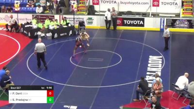 147 lbs Round Of 32 - Pj Dent, Cedar Cliff vs Stephen Predajna, Mt. Pleasant