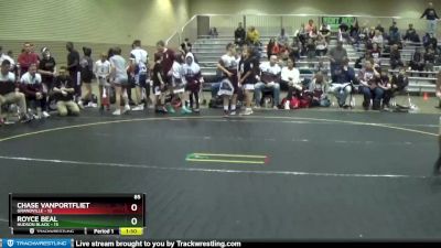 85 lbs Round 3 (4 Team) - Bronson Butts, Hudson Black vs Blake Werkema, Grandville