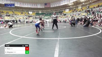 52 lbs Final - Thiago Rios, Conway Wrestling Club vs Christopher Mcgrew, Greenwood Wrestling Academy