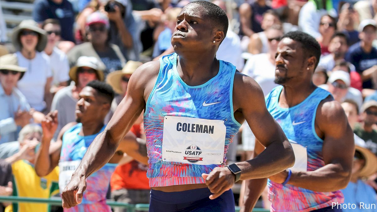 Christian Coleman Won't Run The 200m At Worlds
