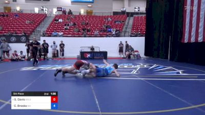 85 kg 5th Place - Satoshi Davis, Gold Rush Wrestling vs Caden Brooks, Big Cat Wrestling Club