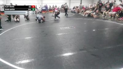 144 lbs Semis (4 Team) - Clay Hicks, MF Dynasty vs Evan Gates, Reverence United Black