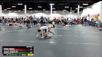 72 lbs Semis (4 Team) - Brody Corrales, Rough House vs Noah Yakich, Black Fox Wrestling