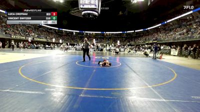 50 lbs Consy 2 - Luca Croteau, Richland vs Vincent Switzer, Clarion