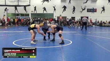 165 Freshman/Soph Semifinal - Connor Williams, Adrian vs Xavier Byrne, Henry Ford College