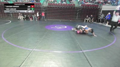 138 lbs Round Of 16 - Hayden Wright, Lancaster vs Ben Lindler, North Augusta