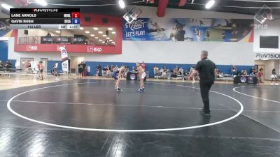 110 lbs Lane Arnold, Missouri Blue vs Gavin Rush, South Carolina