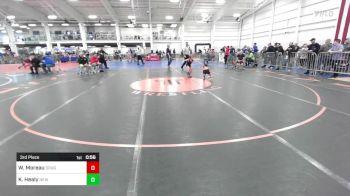 52 lbs 3rd Place - Willy Moreau, Doughboys WC vs Kayden Healy, New England Gold WC
