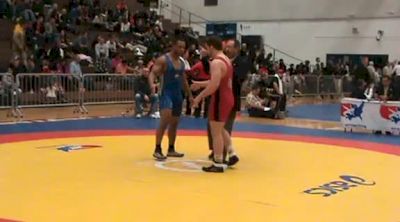 84 lbs semi-finals Chas Betts MN Storm vs. Peter Hicks Army